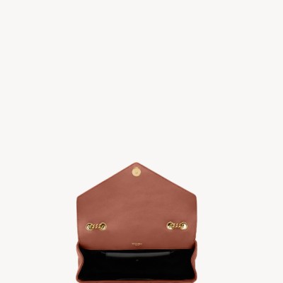 LOULOU中号绗缝小羊皮手袋