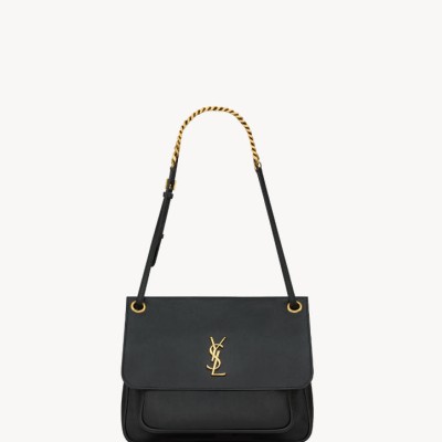 NIKI柔软中号羊皮革手袋