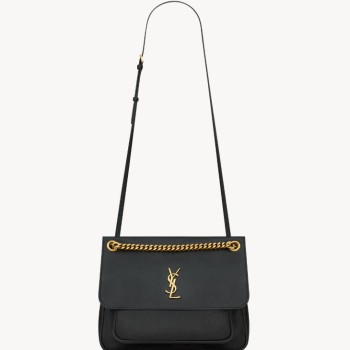 NIKI柔软中号羊皮革手袋